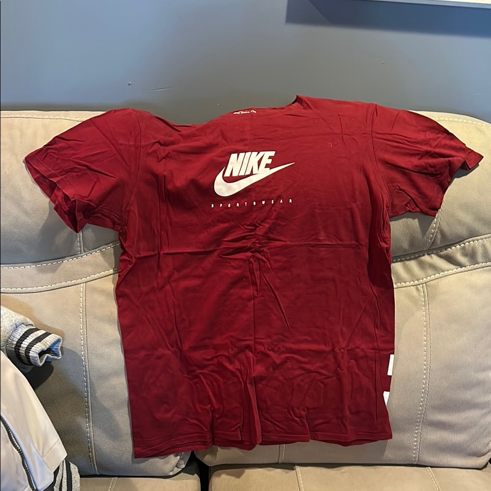 Nike Red Short Sleeve Tee